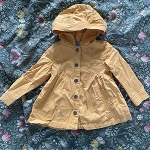 Rachel Zoe Toddler Yellow Hooded Jacket